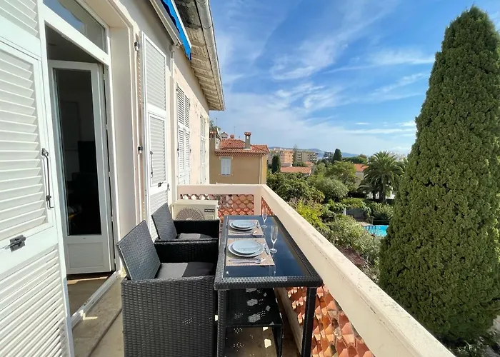 Nice Renting - Cambrai - Luxurious Sea View Terrasse - King Bed - Parking - Ac - Fully Equipped